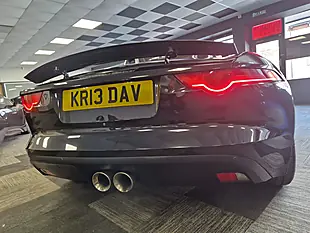 Used 2015 Jaguar F-Type Convertible Sanrorini Black Metallic - Interior and Exterior details 12