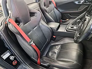 Used 2015 Jaguar F-Type Convertible Sanrorini Black Metallic - Interior and Exterior details 13