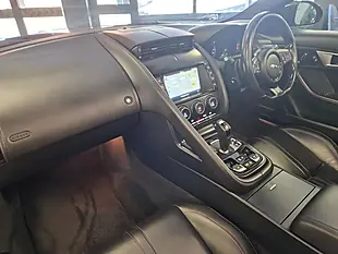 Used 2015 Jaguar F-Type Convertible Sanrorini Black Metallic - Interior and Exterior details 16