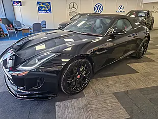 Used 2015 Jaguar F-Type Convertible Sanrorini Black Metallic - Interior and Exterior details 2
