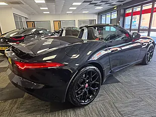 Used 2015 Jaguar F-Type Convertible Sanrorini Black Metallic - Interior and Exterior details 5