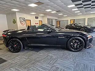Used 2015 Jaguar F-Type Convertible Sanrorini Black Metallic - Interior and Exterior details 9