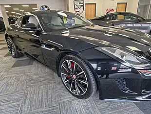 Used 2015 Jaguar F-Type Coupe Black - Interior and Exterior details 11