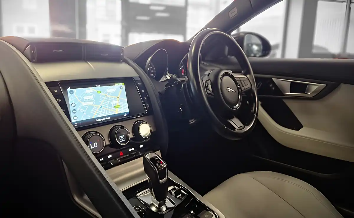 Used 2015 Jaguar F-Type Coupe Black - Interior and Exterior details 16