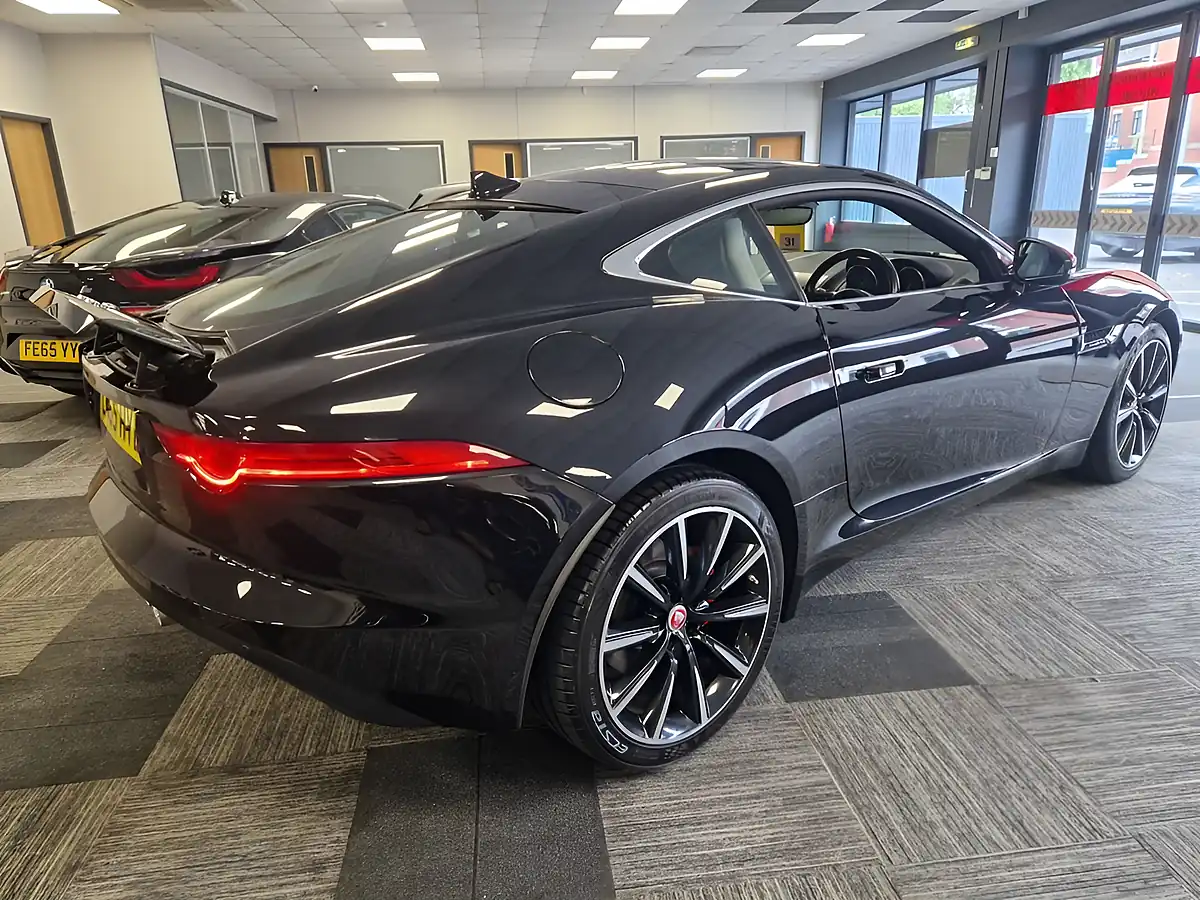 Used 2015 Jaguar F-Type Coupe Black - Interior and Exterior details 3