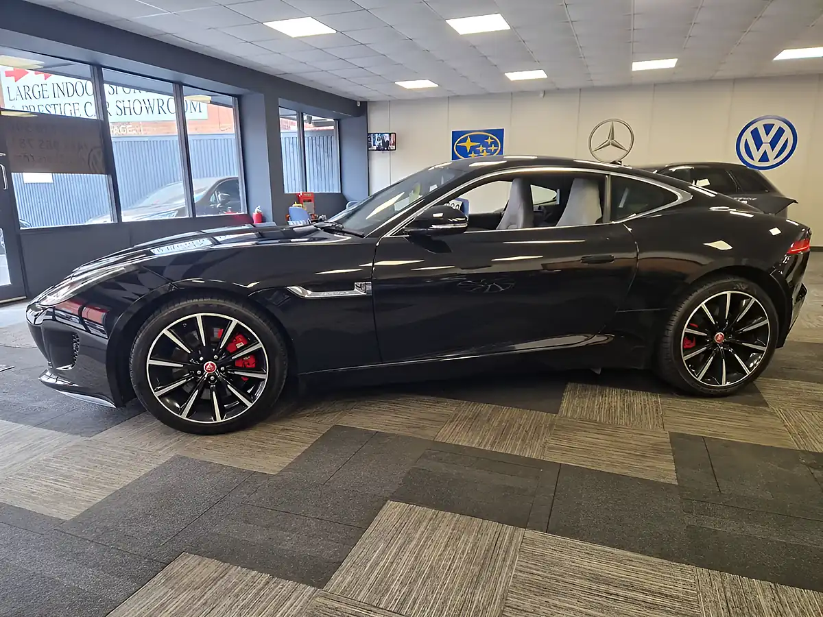 Used 2015 Jaguar F-Type Coupe Black - Interior and Exterior details 5