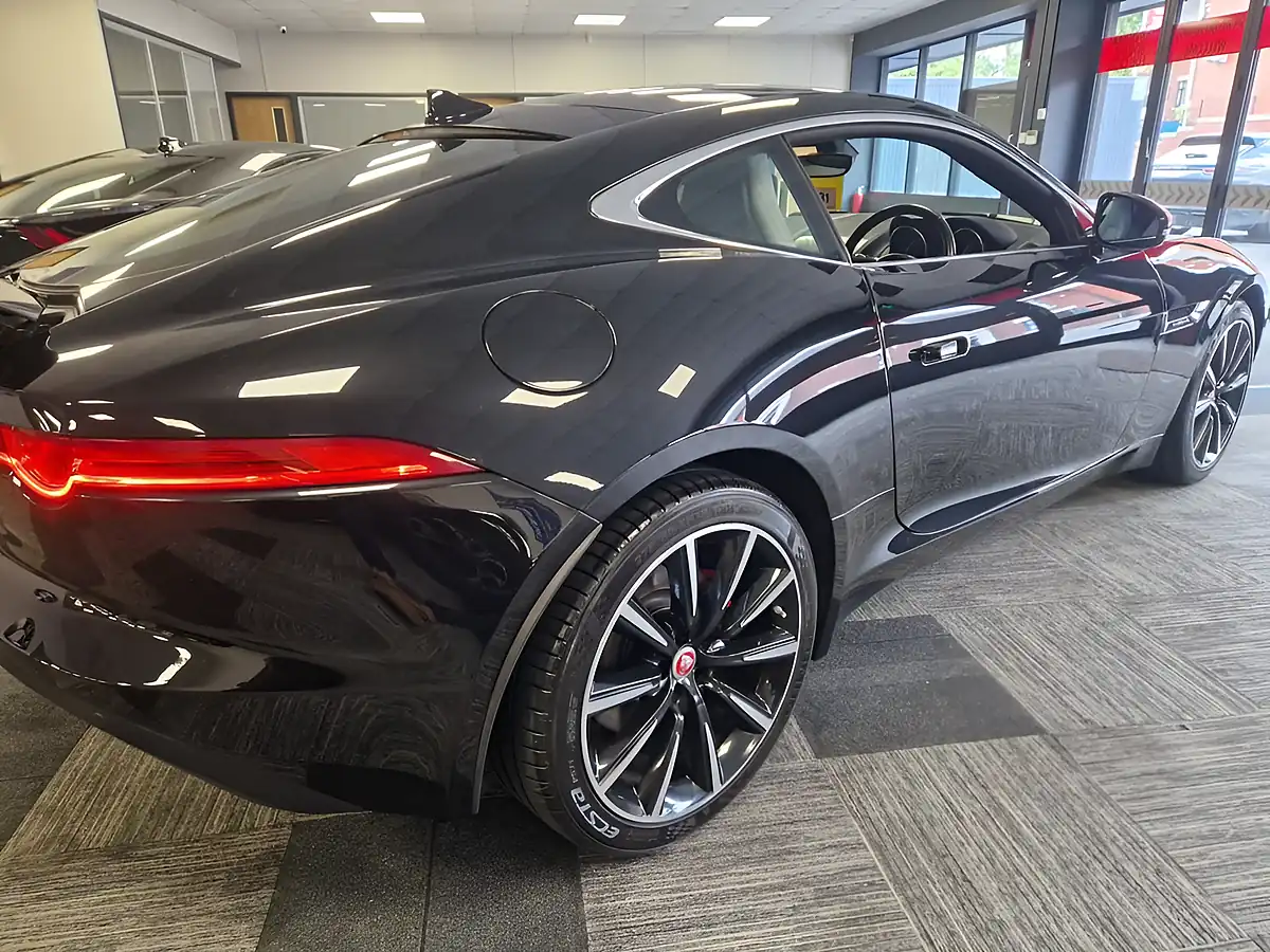 Used 2015 Jaguar F-Type Coupe Black - Interior and Exterior details 7