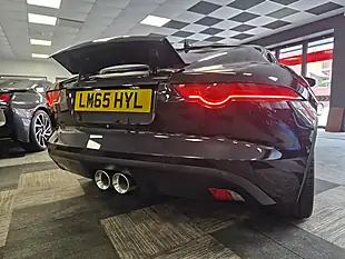 Used 2015 Jaguar F-Type Coupe Black - Interior and Exterior details 9