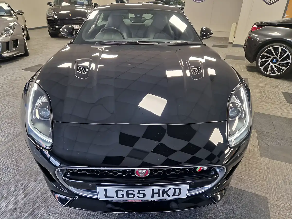 Used 2015 Jaguar F-Type S Black - Interior and Exterior details 11