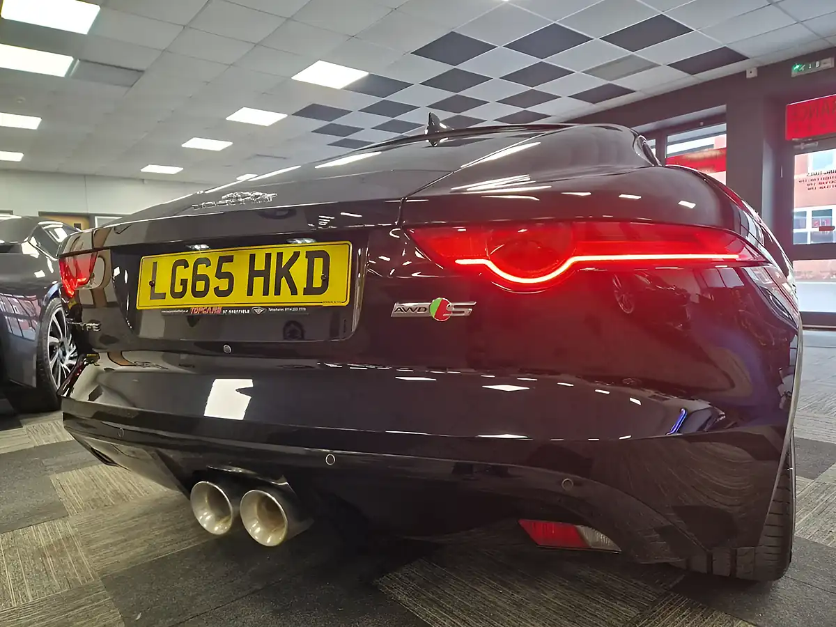 Used 2015 Jaguar F-Type S Black - Interior and Exterior details 9