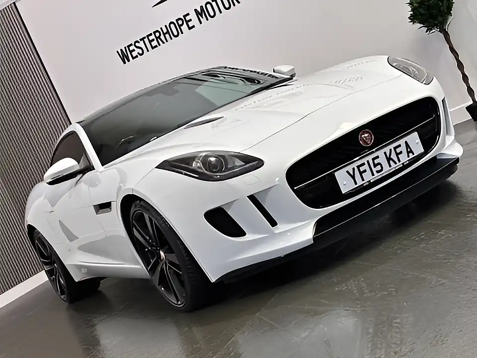 Used 2015 Jaguar F-Type White - Interior and Exterior details 10