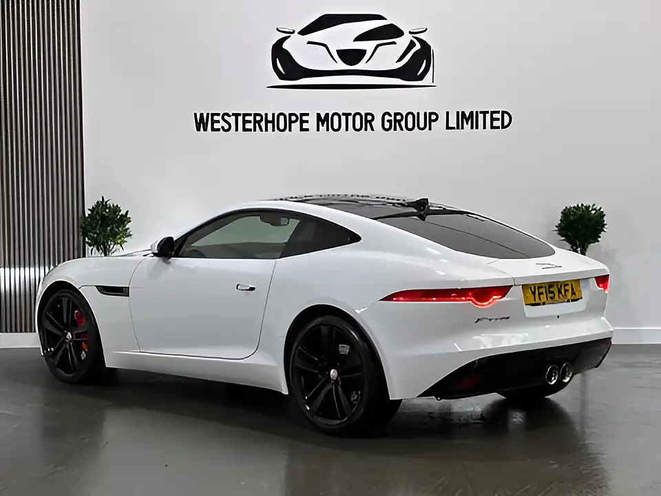 Used 2015 Jaguar F-Type White - Interior and Exterior details 11