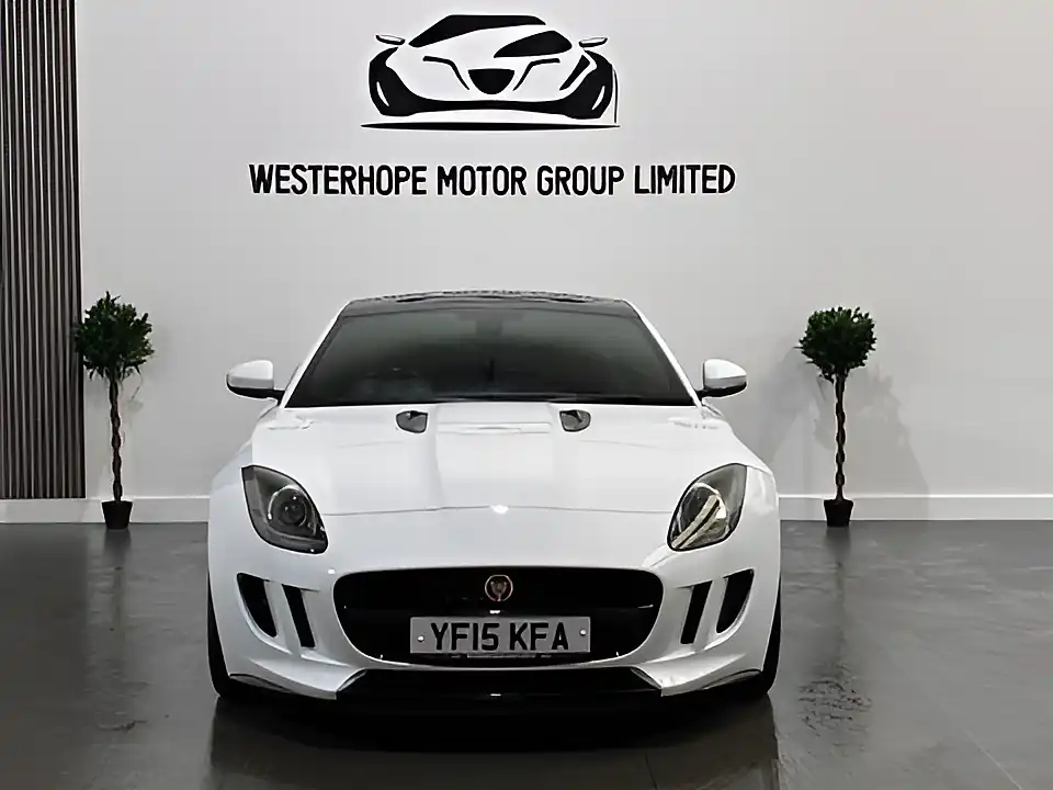 Used 2015 Jaguar F-Type White - Interior and Exterior details 12