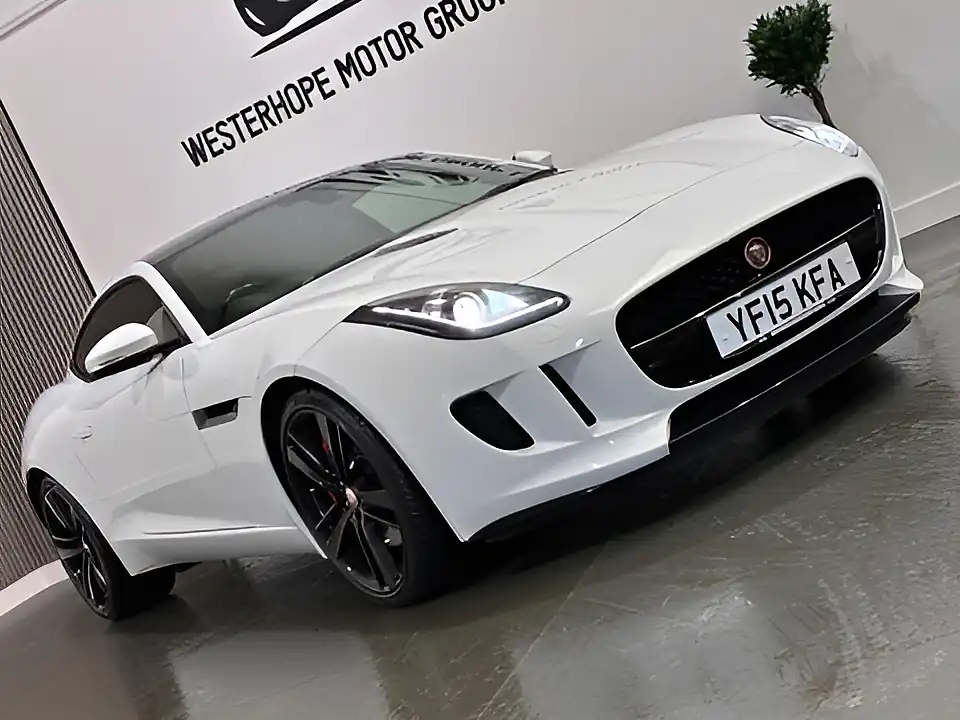 Used 2015 Jaguar F-Type White - Interior and Exterior details 13