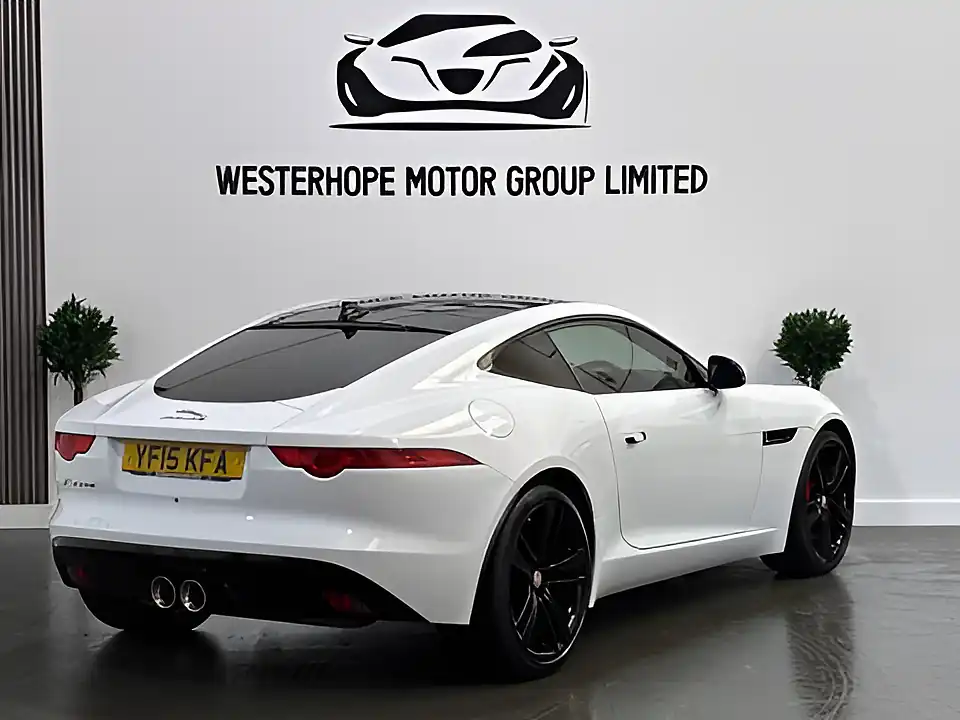 Used 2015 Jaguar F-Type White - Interior and Exterior details 4