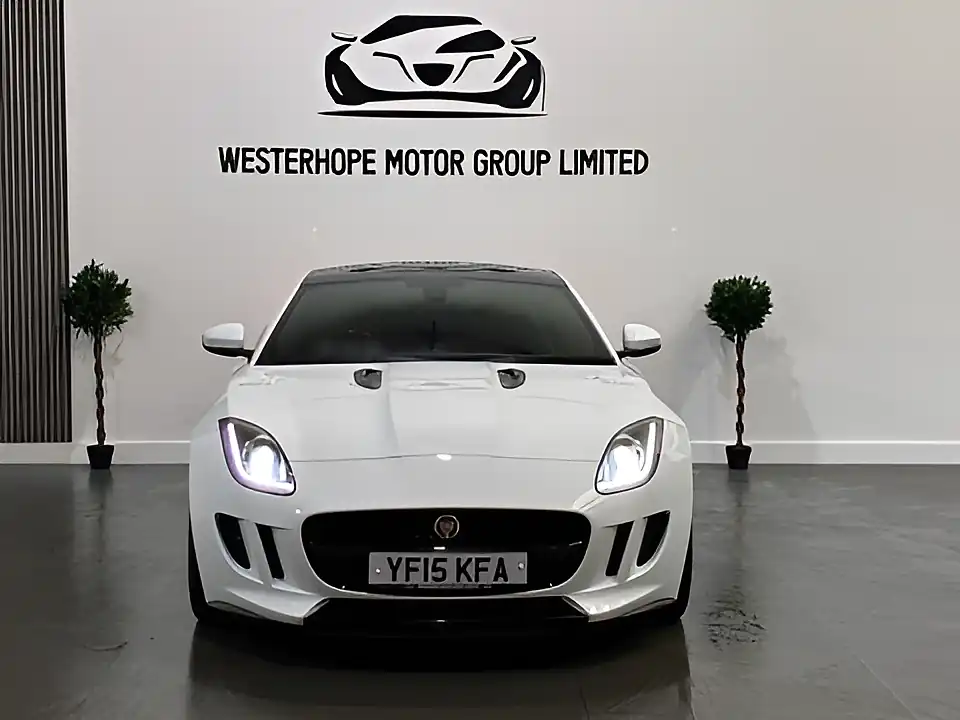 Used 2015 Jaguar F-Type White - Interior and Exterior details 9