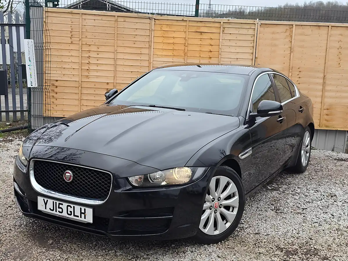 Used 2015 Jaguar Xe Prestige Black - Front View