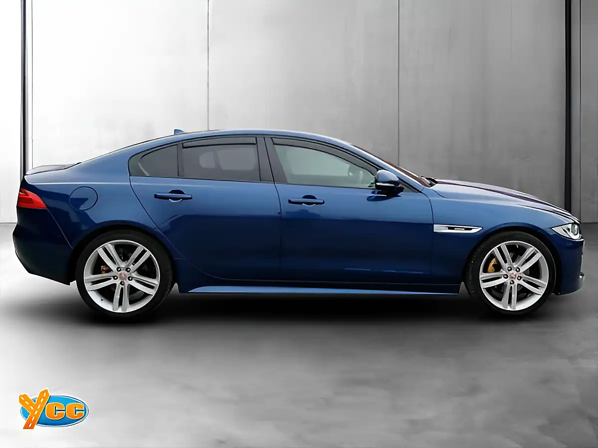 Used 2015 Jaguar Xe R-Sport Blue - Interior and Exterior details 4