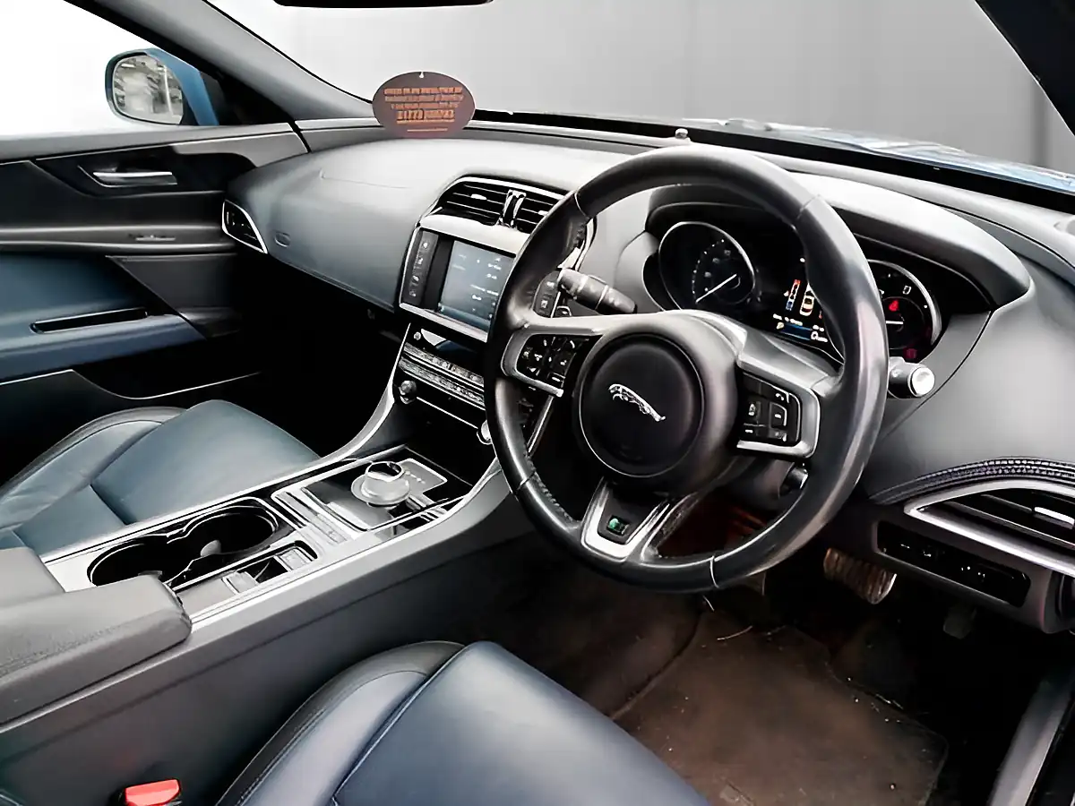 Used 2015 Jaguar Xe R-Sport Blue - Interior and Exterior details 8