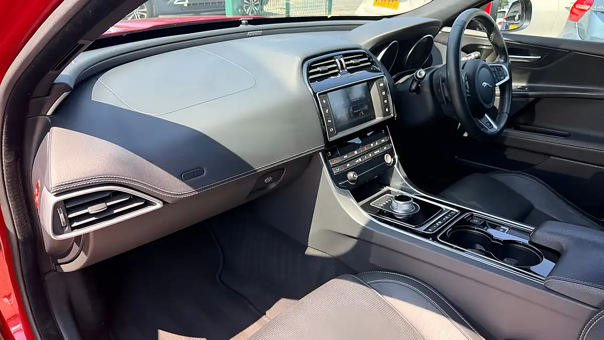 Used 2015 Jaguar Xe R-Sport Red - Interior and Exterior details 11