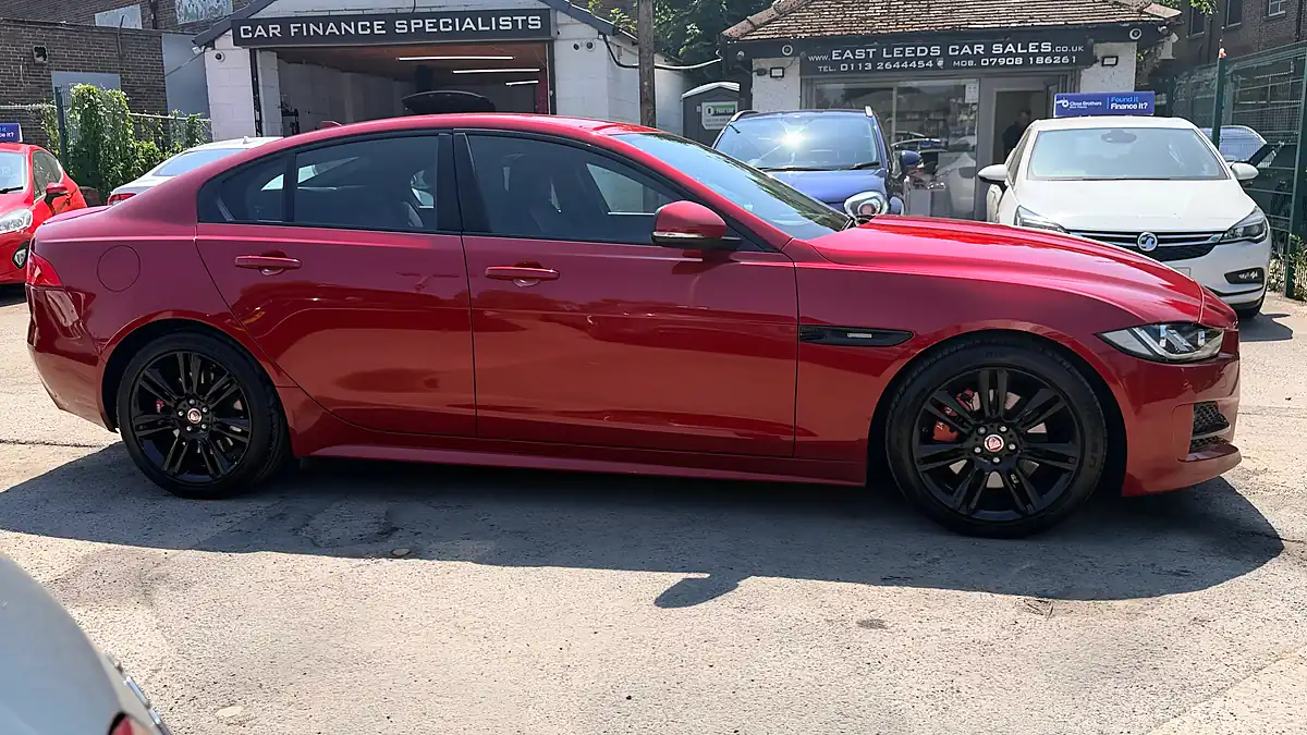 Used 2015 Jaguar Xe R-Sport Red - Interior and Exterior details 2