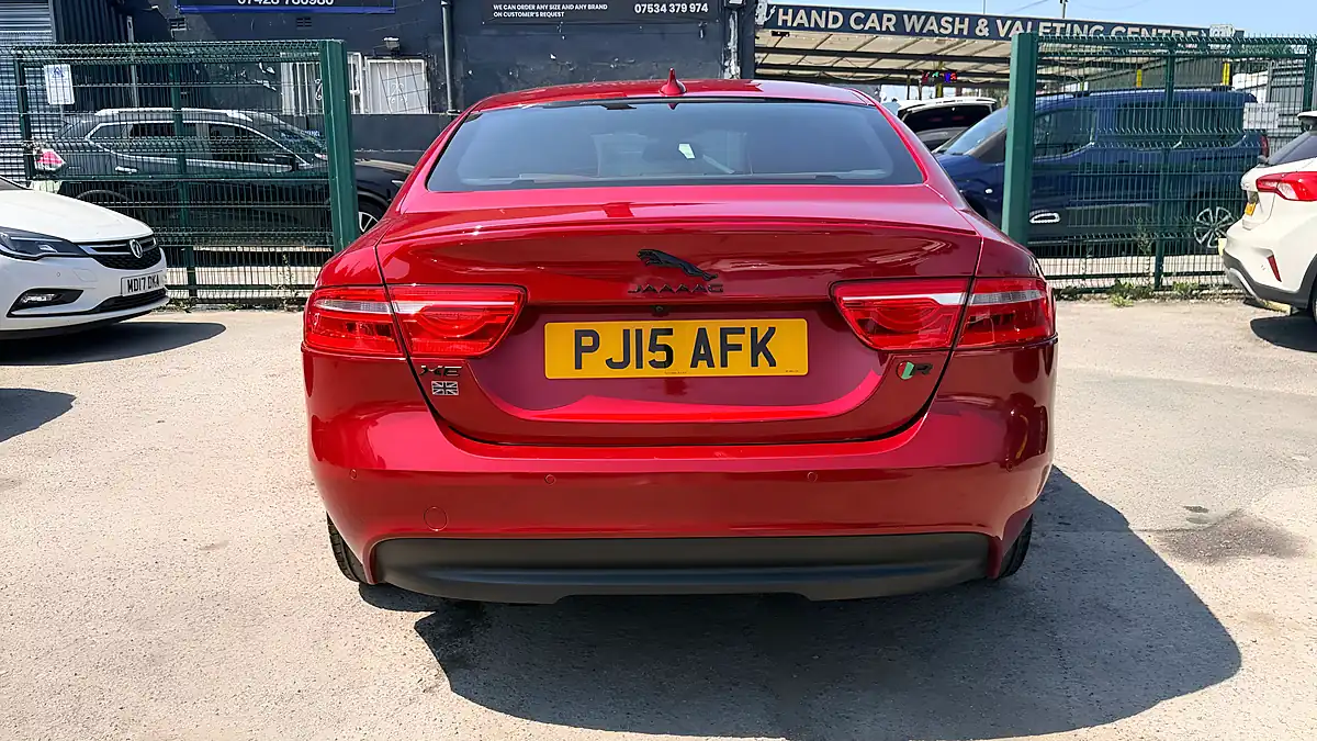 Used 2015 Jaguar Xe R-Sport Red - Interior and Exterior details 4
