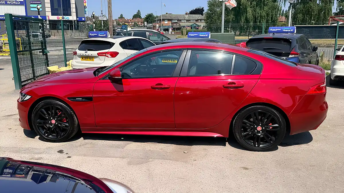 Used 2015 Jaguar Xe R-Sport Red - Interior and Exterior details 6