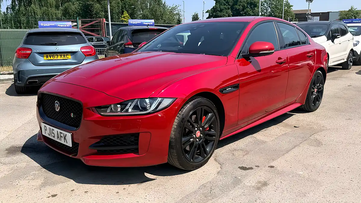Used 2015 Jaguar Xe R-Sport Red - Interior and Exterior details 7