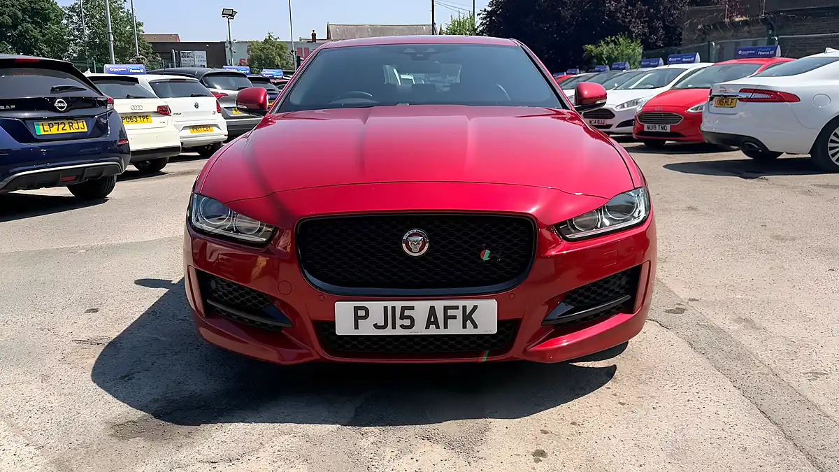 Used 2015 Jaguar Xe R-Sport Red - Interior and Exterior details 8