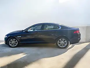 Used 2015 Jaguar Xf Luxury Blue - Interior and Exterior details 4