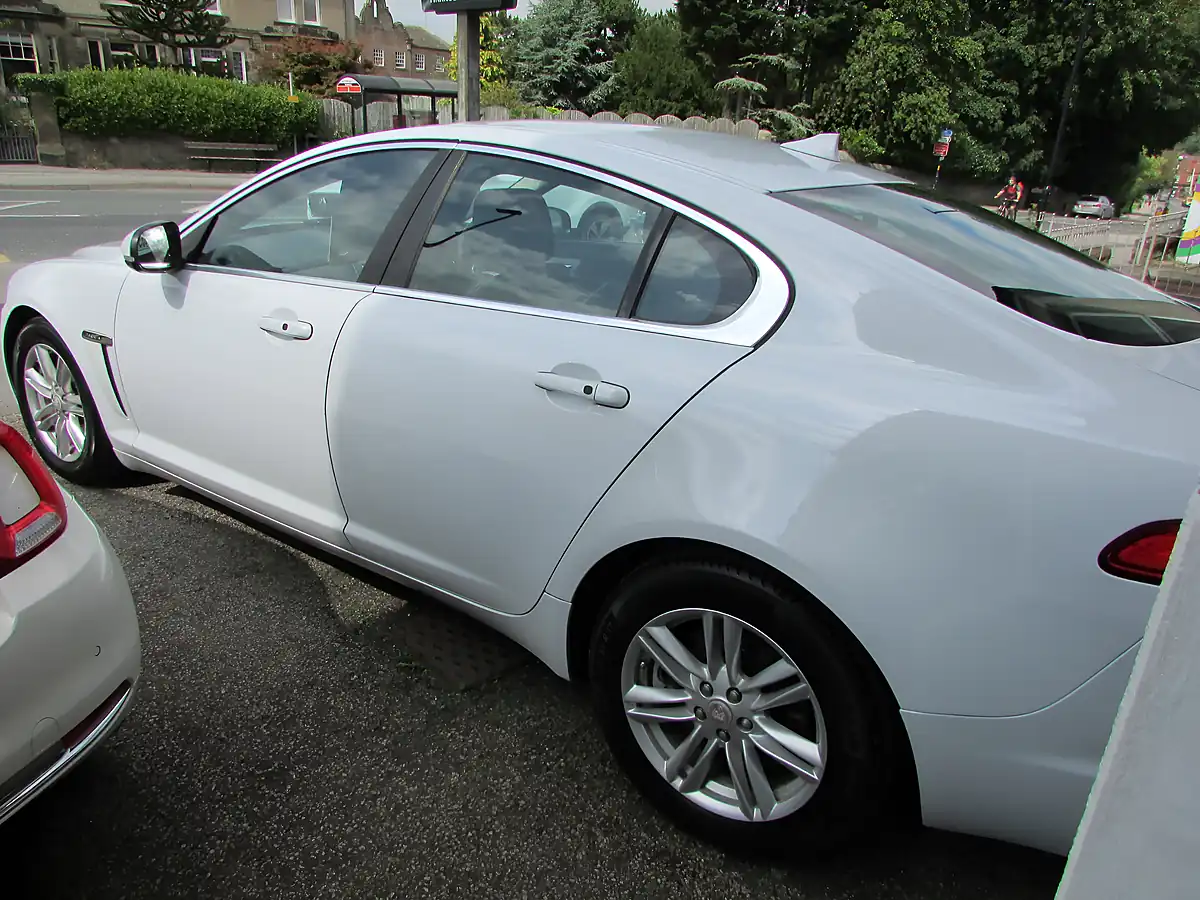 Used 2015 Jaguar Xf Portfolio White - Interior and Exterior details 14