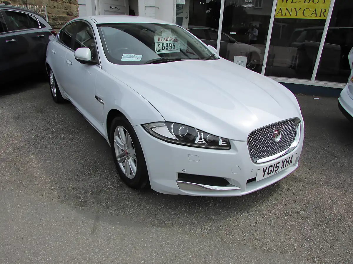 Used 2015 Jaguar Xf Portfolio White - Interior and Exterior details 15