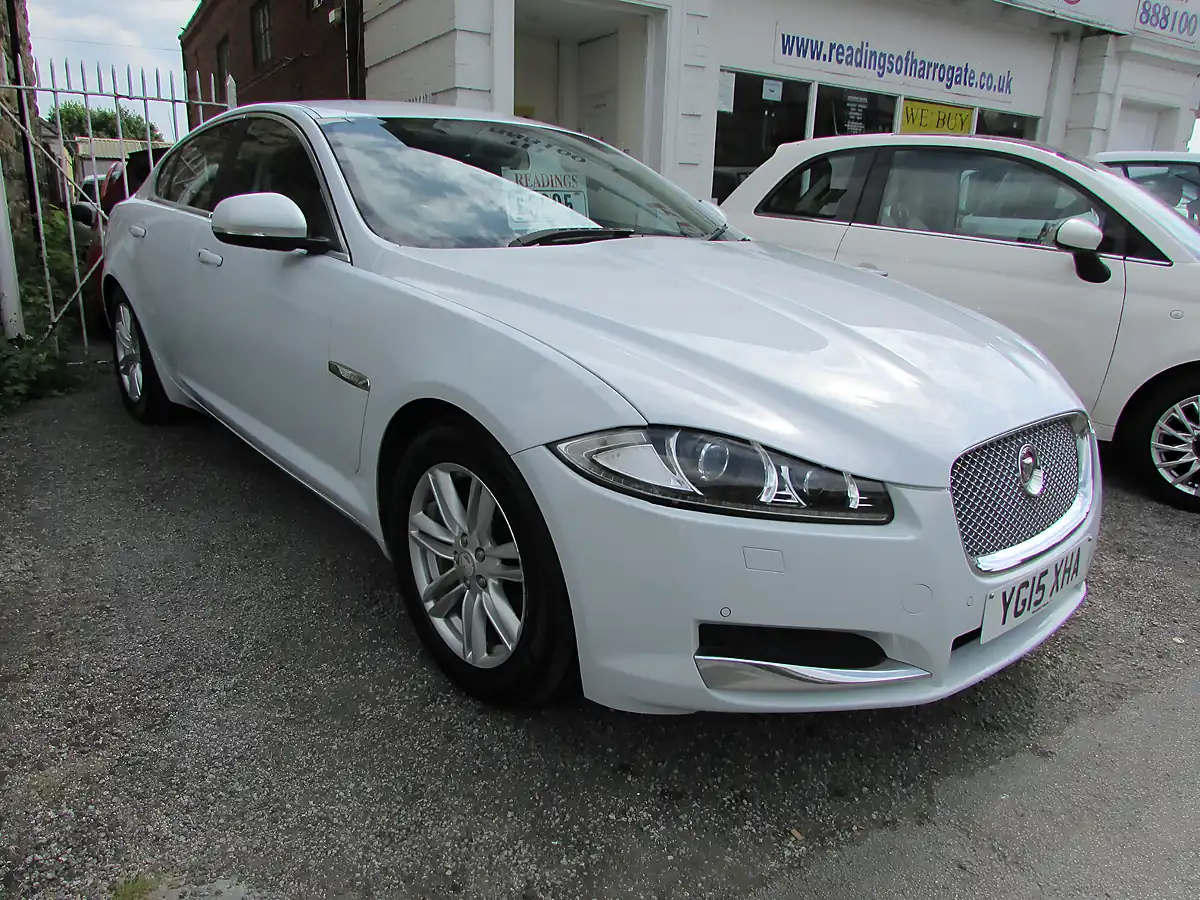 Used 2015 Jaguar Xf Portfolio White - Interior and Exterior details 2