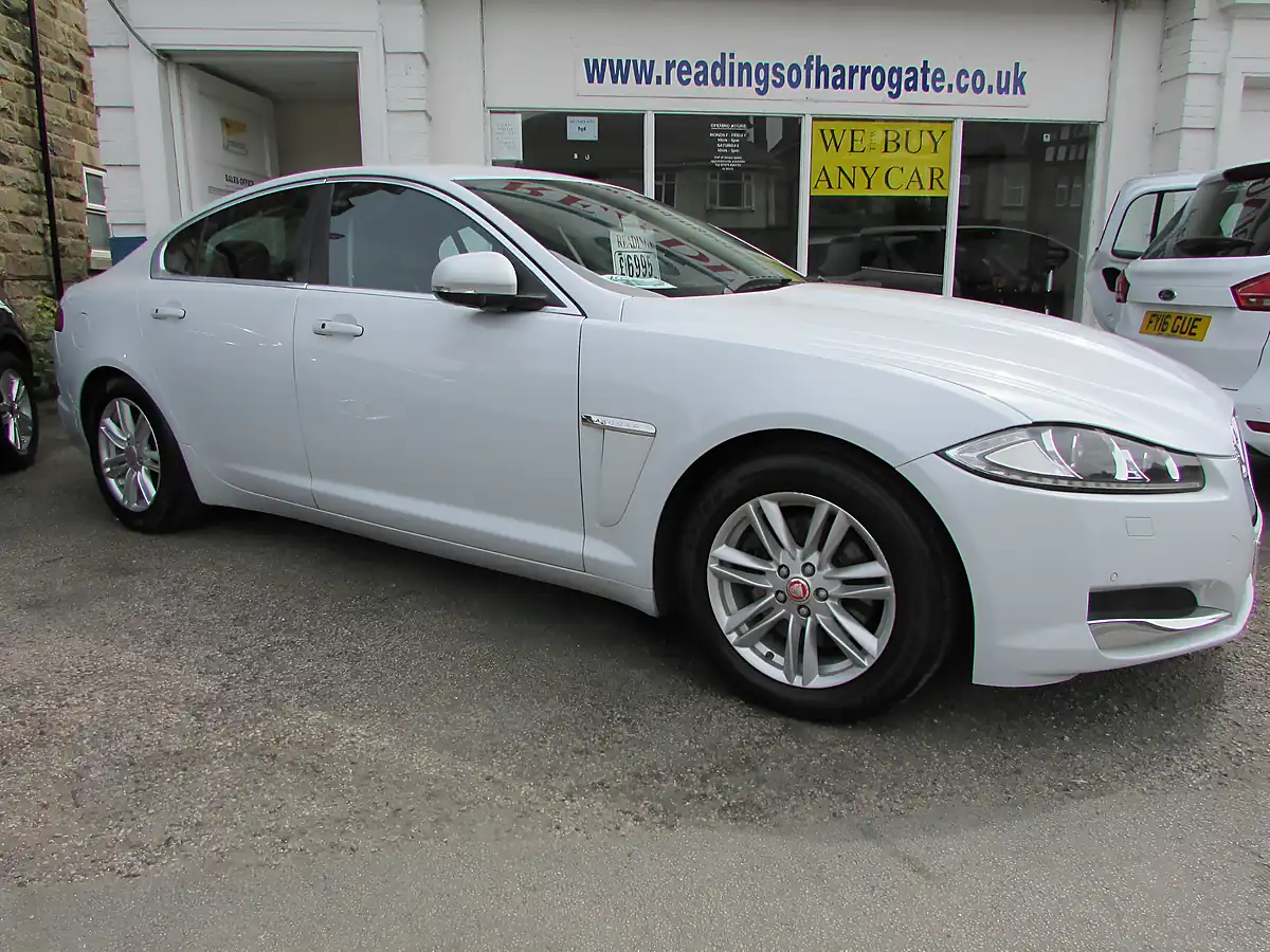 Used 2015 Jaguar Xf Portfolio White - Interior and Exterior details 4