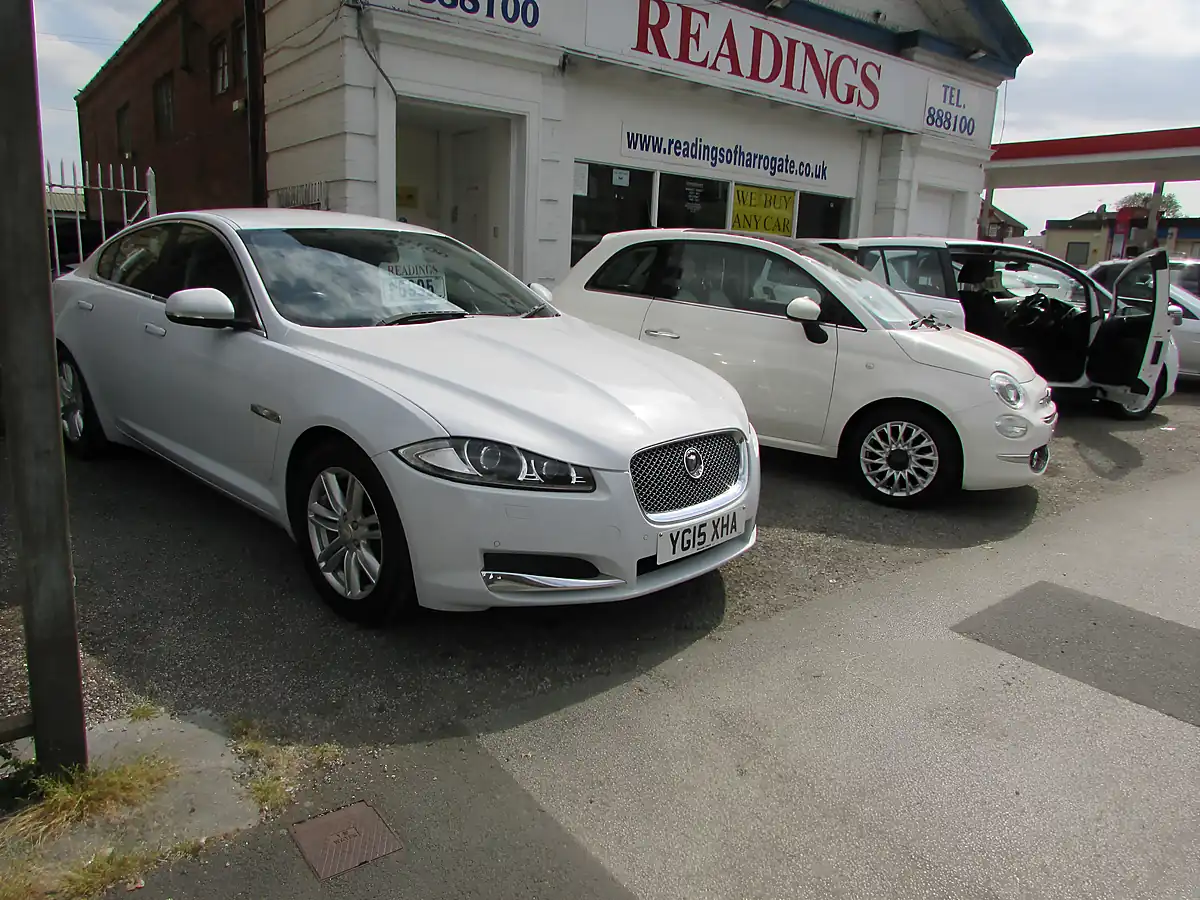 Used 2015 Jaguar Xf Portfolio White - Interior and Exterior details 5