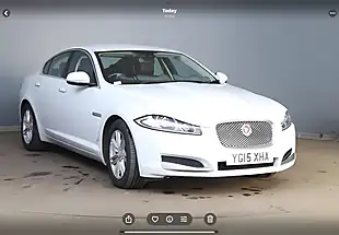 Used 2015 Jaguar Xf Portfolio White - Interior and Exterior details 6