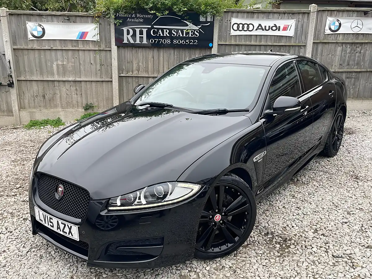 Used 2015 Jaguar Xf R-Sport Black Black - Interior and Exterior details 12