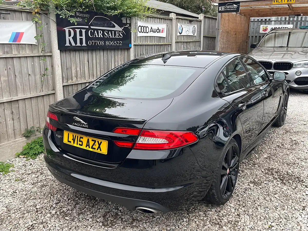 Used 2015 Jaguar Xf R-Sport Black Black - Interior and Exterior details 14