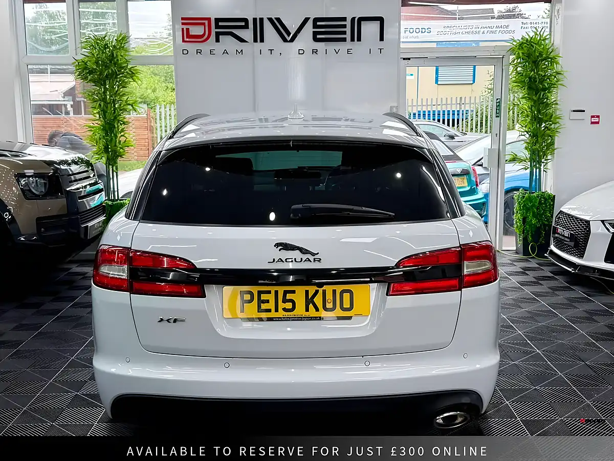 Used 2015 Jaguar Xf R-Sport Black Sportbrake White - Interior and Exterior details 10