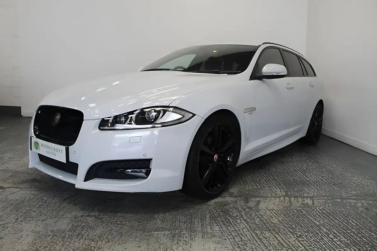 Used 2015 Jaguar Xf R-Sport Black Sportbrake White - Interior and Exterior details 2