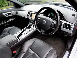 Used 2015 Jaguar Xf R-Sport Black White - Interior and Exterior details 11