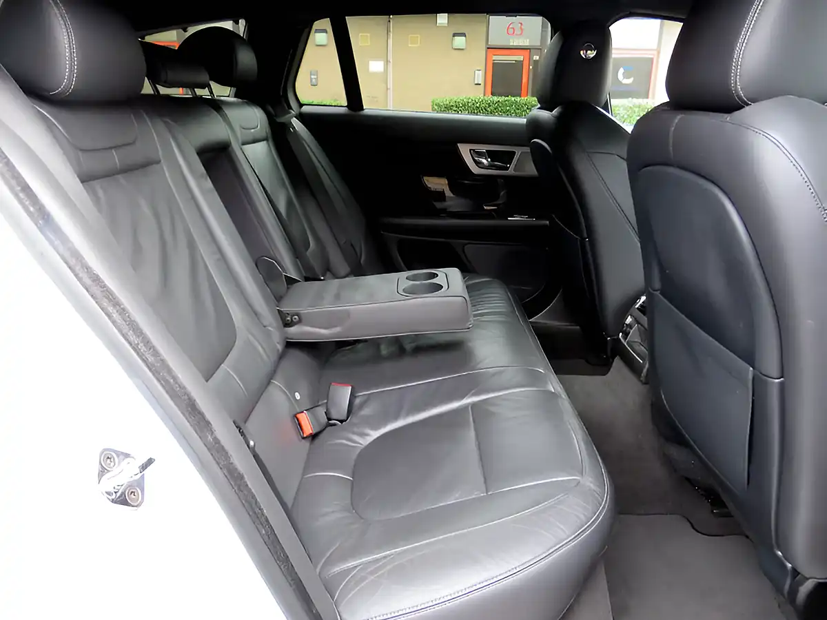 Used 2015 Jaguar Xf R-Sport Black White - Interior and Exterior details 12