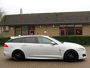 Used 2015 Jaguar Xf R-Sport Black White - Interior and Exterior details 2
