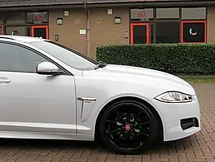 Used 2015 Jaguar Xf R-Sport Black White - Interior and Exterior details 9