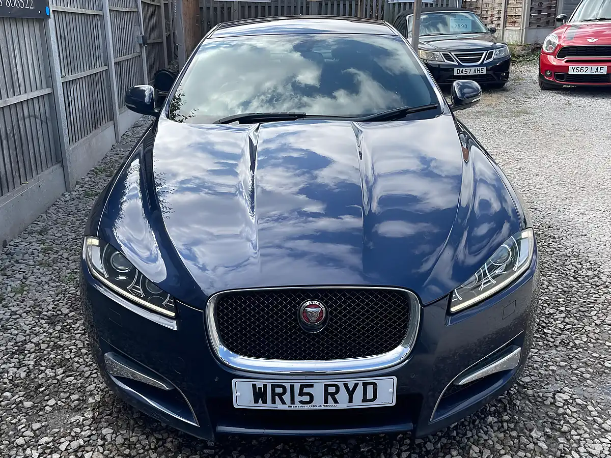 Used 2015 Jaguar Xf R-Sport Blue - Interior and Exterior details 10
