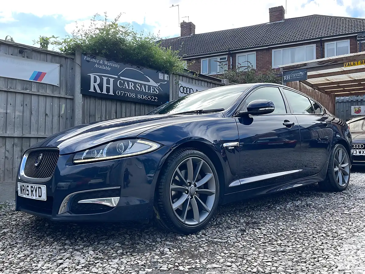 Used 2015 Jaguar Xf R-Sport Blue - Interior and Exterior details 11