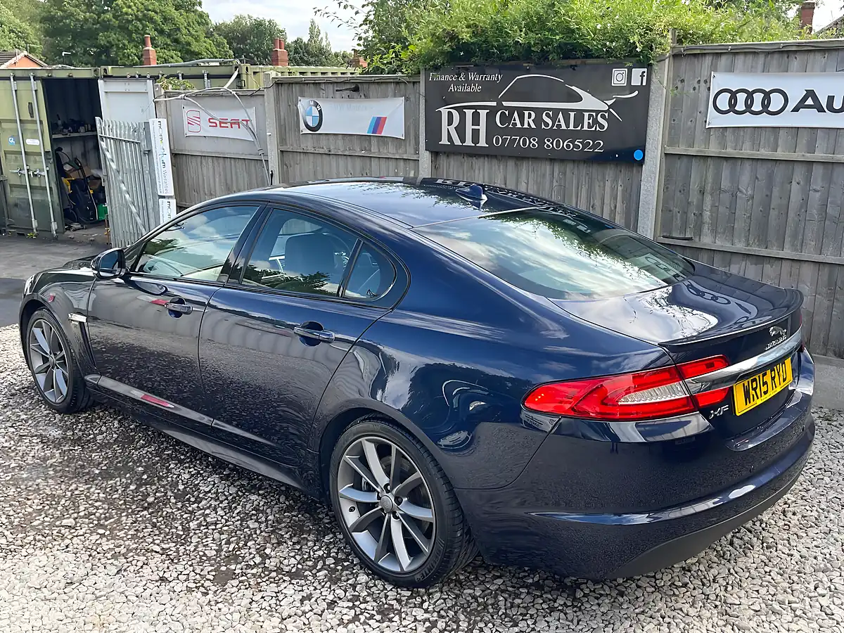 Used 2015 Jaguar Xf R-Sport Blue - Interior and Exterior details 7
