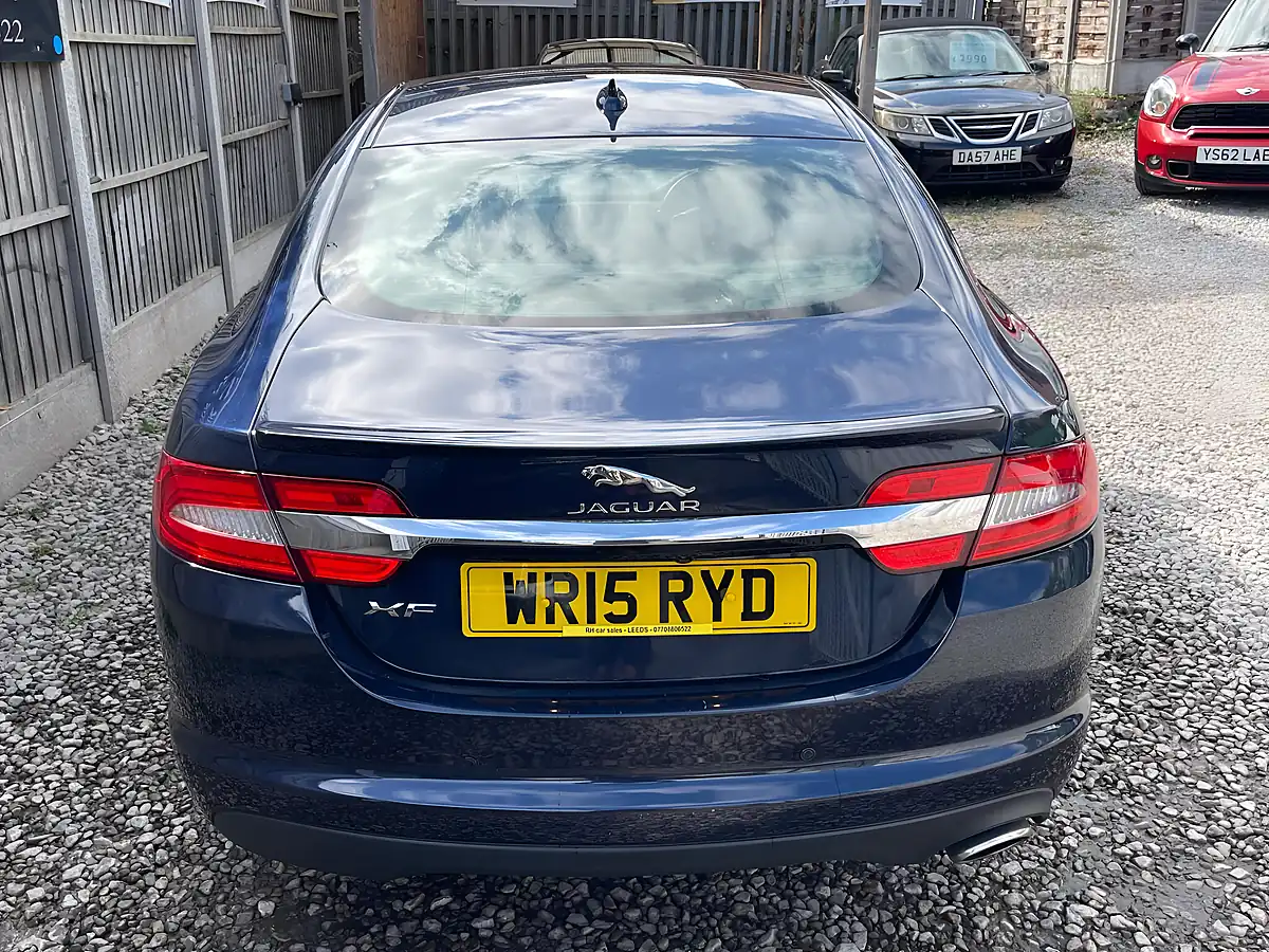 Used 2015 Jaguar Xf R-Sport Blue - Interior and Exterior details 8