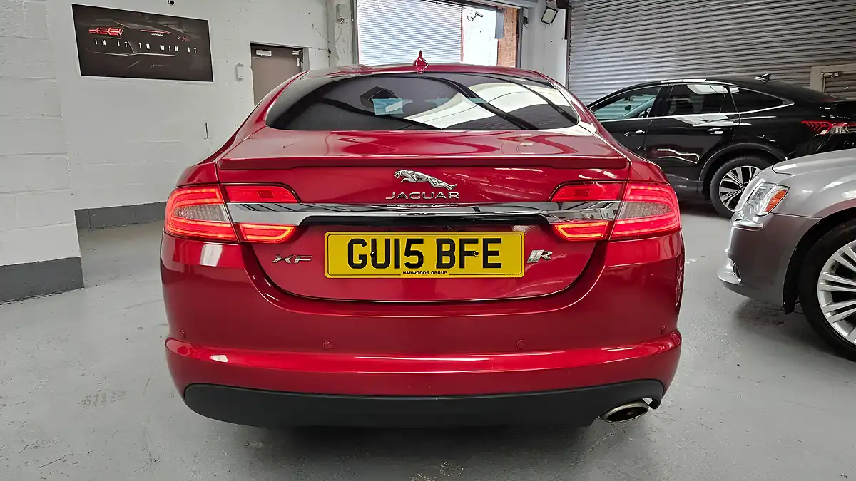 Used 2015 Jaguar Xf R-Sport Red - Interior and Exterior details 5