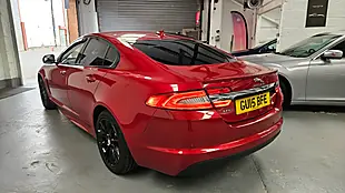 Used 2015 Jaguar Xf R-Sport Red - Interior and Exterior details 6